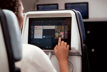 Air France wins the "Best Entertainment in Europe" award