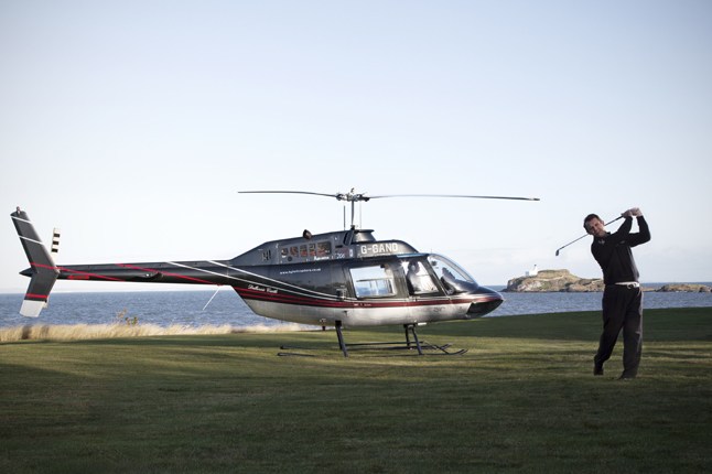 A pro golf school in Scotland