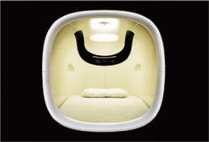 Tokyo’s Nine Hours capsule hotel – a nap in a box
