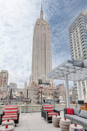 NYC - Hyatt’s number nine reflects printing and fashion industries