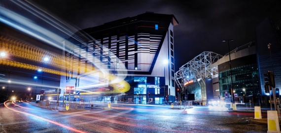 Football fan business trip to Manchester 